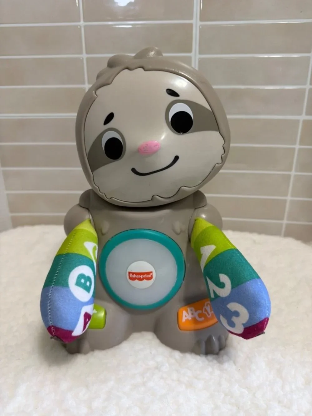 Fisher‑Price Linkimals Smooth Moves Sloth 85+ Songs Lights Learning Toy Works